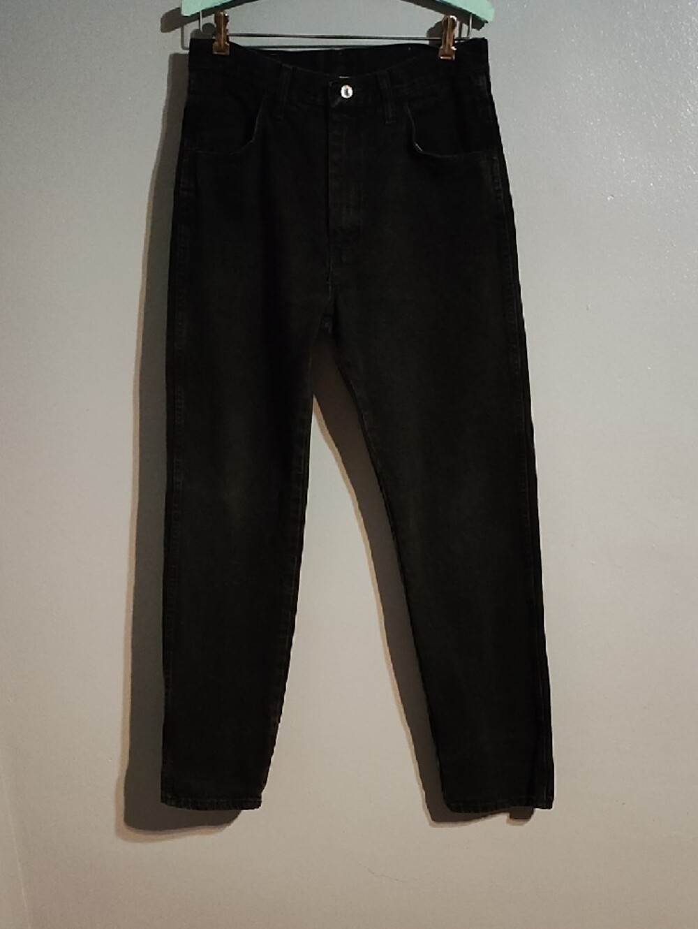 Rustler Black Slim Straight Jeans - Picture 3 of 17